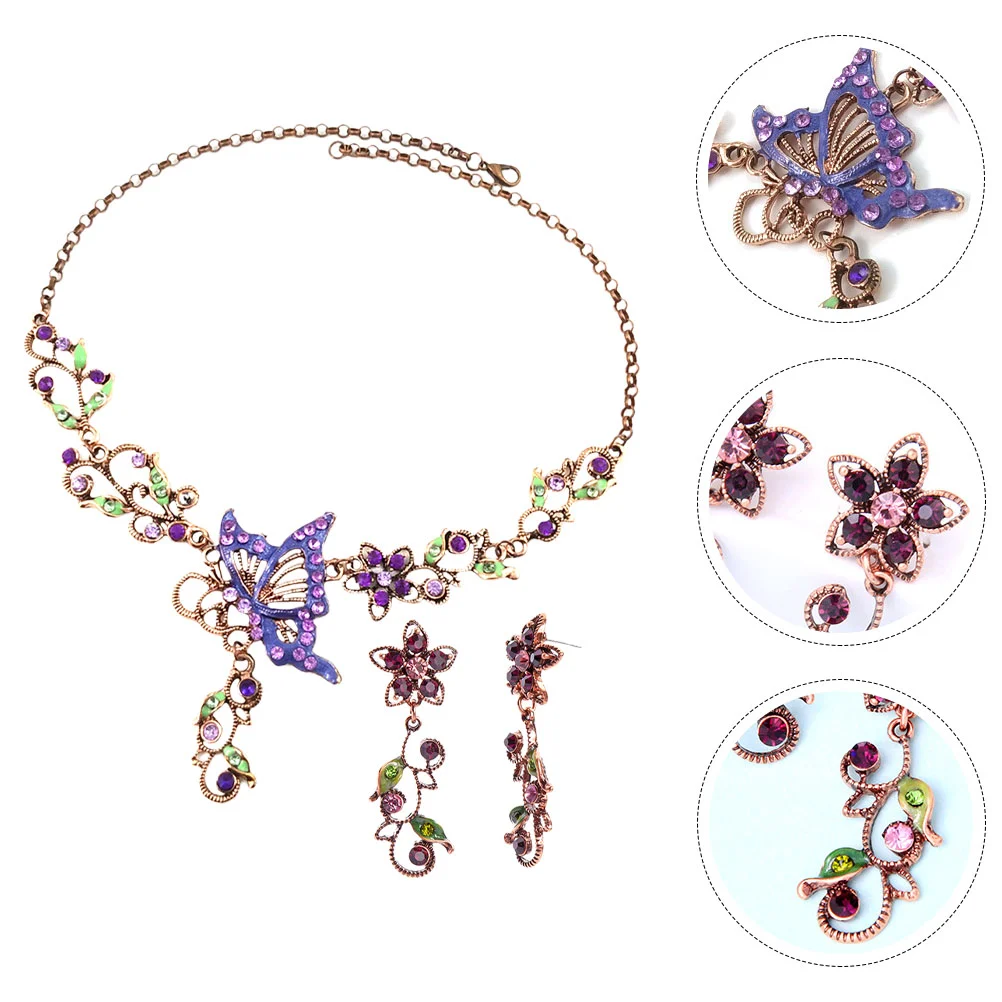 Set Jewelry Necklace Bridal Rhinestone Wedding Earringsearringgemstone Party Charm Women
Set Jewelry Necklace Bridal Rhinestone Wedding Earringsearringgemstone Party Charm Women