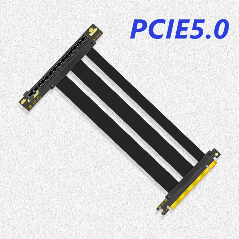 Вертикальный Графический кабель Riser PCI-E 5,0, расширитель PCI Express GEN 5x16, гибкий переходник для видеокарты
Вертикальный Графический кабель Riser PCI-E 5,0, расширитель PCI Express GEN 5x16, гибкий переходник для видеокарты