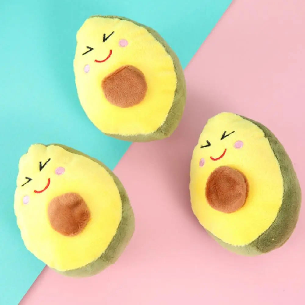 Lovely Exquisite Scratch-resistant Cute Avocado Shape Pet Dog Chewing Sound Toy Pet Accessories Pet Chew Toy Pet Plush Toy
Lovely Exquisite Scratch-resistant Cute Avocado Shape Pet Dog Chewing Sound Toy Pet Accessories Pet Chew Toy Pet Plush Toy