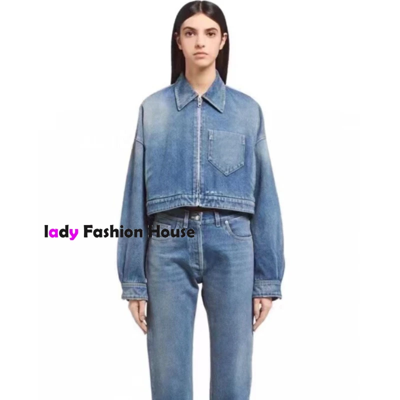 2022 summer new luxury design fashion simple long sleeved jacket lapel denim jacket bomber jacket women blue jean jacket
2022 summer new luxury design fashion simple long sleeved jacket lapel denim jacket bomber jacket women blue jean jacket