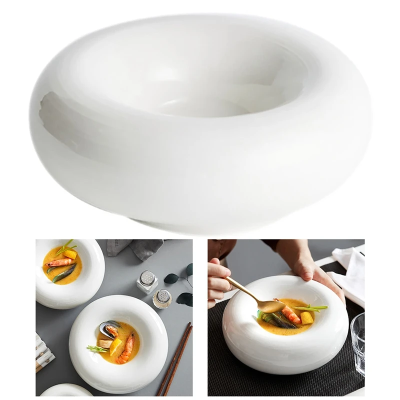 Hot-1Pcs Round Thick Vegetable Plate Pure White Western Dinner Plate Pasta Plate Ceramic Disc Heat Preservation Dish
Hot-1Pcs Round Thick Vegetable Plate Pure White Western Dinner Plate Pasta Plate Ceramic Disc Heat Preservation Dish