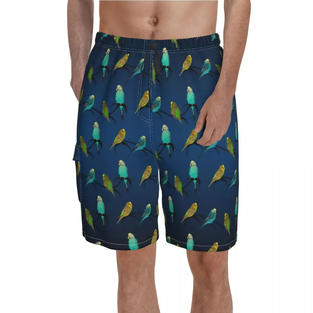 Birds Pet Print Board Shorts Budgie Frenzy Cute Beach Shorts Men Print Plus Size Swimming Trunks Gift
Birds Pet Print Board Shorts Budgie Frenzy Cute Beach Shorts Men Print Plus Size Swimming Trunks Gift