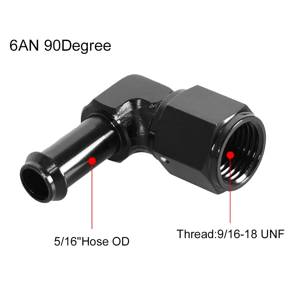 New Elbow Brass Barbed Fitting Adapter 6AN Female Hose Barb 3/8 ,5/16 Female Thread Coupler Connector Adapter For Fuel Oil Pipe
New Elbow Brass Barbed Fitting Adapter 6AN Female Hose Barb 3/8 ,5/16 Female Thread Coupler Connector Adapter For Fuel Oil Pipe