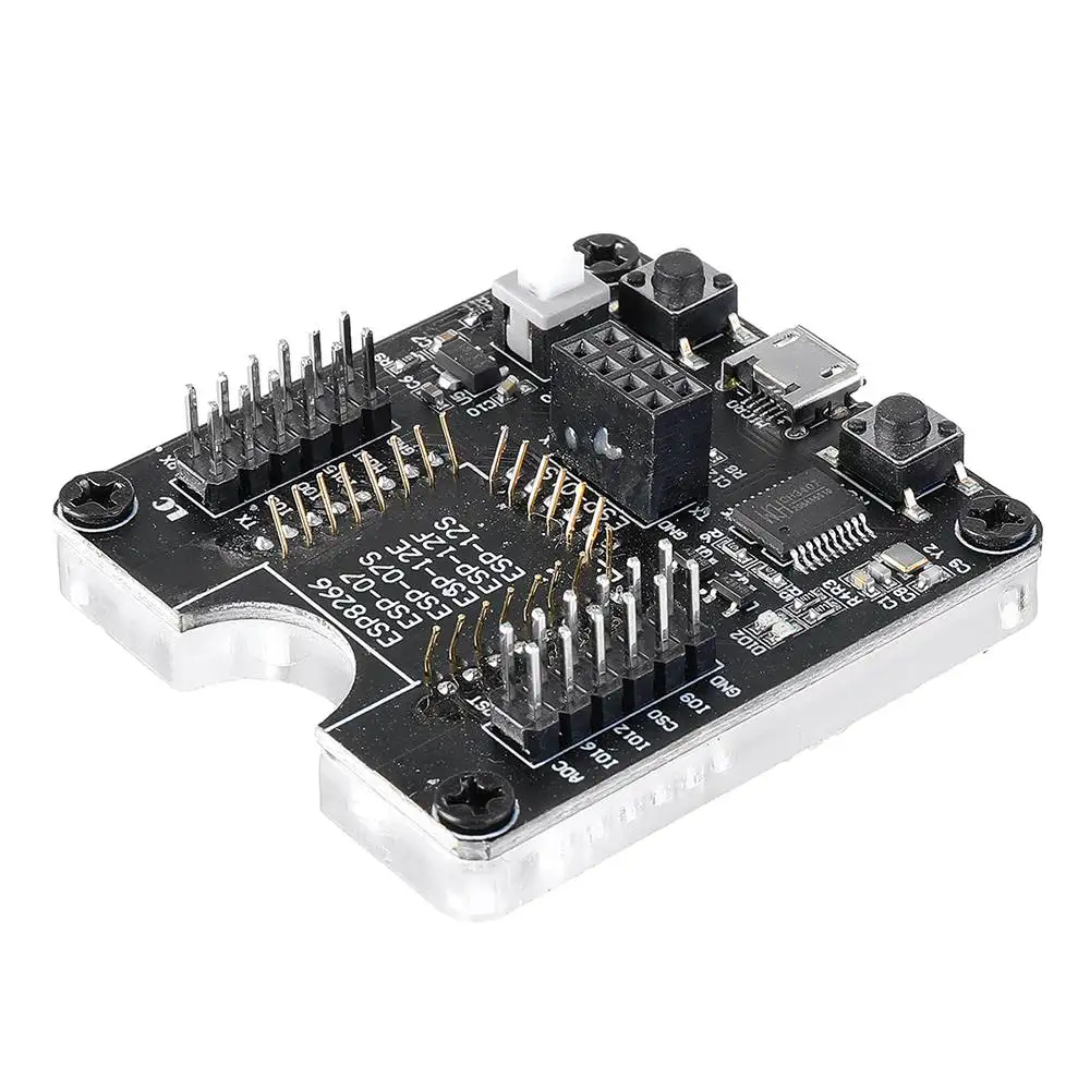 For ESP-01 ESP-01S ESP-12E ESP-12F ESP-12S ESP-18T ESP8266 Test Board Burner Development Board WIFI Module
For ESP-01 ESP-01S ESP-12E ESP-12F ESP-12S ESP-18T ESP8266 Test Board Burner Development Board WIFI Module