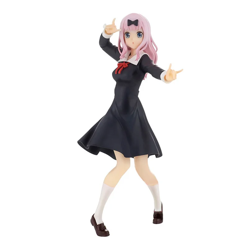 Подлинная 18 см аниме фигурка Кагуя-сама Love is War Fujiwara Chika, модель кролика, куклы, игрушка, подарок, Коллекционирование упаковочных украшений
Подлинная 18 см аниме фигурка Кагуя-сама Love is War Fujiwara Chika, модель кролика, куклы, игрушка, подарок, Коллекционирование упаковочных украшений