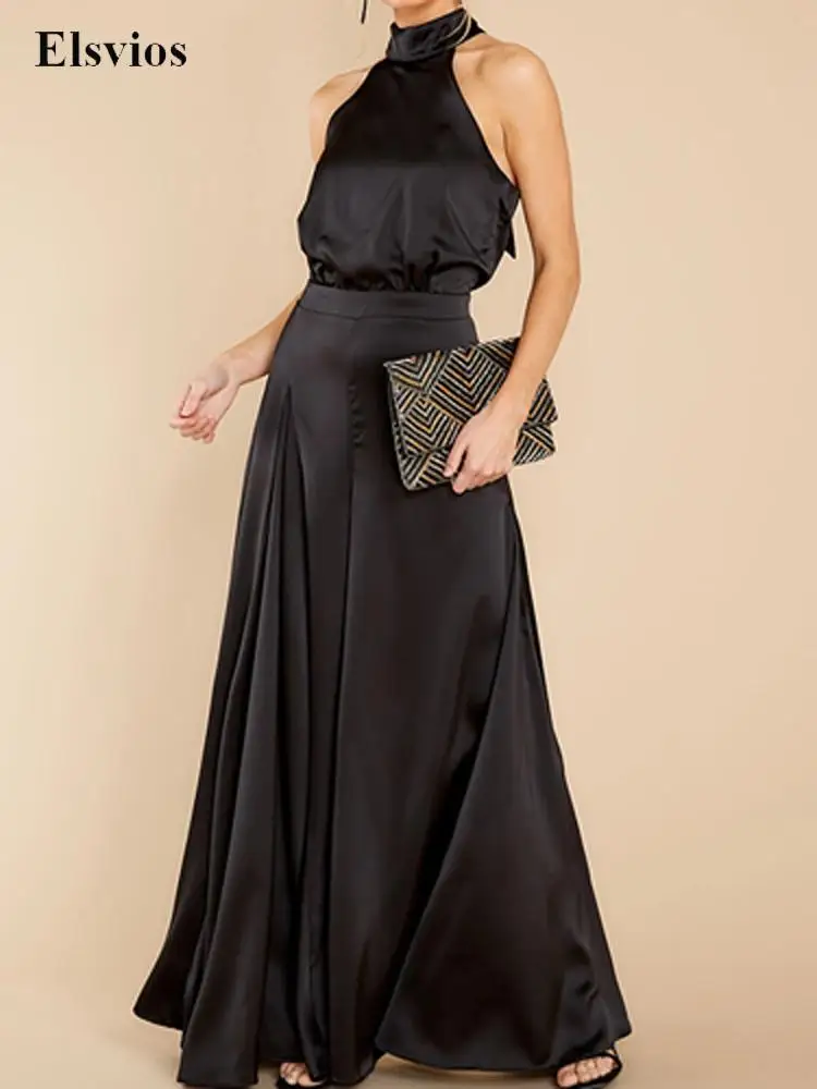 2022 Women Jumpsuit Sexy Sleeveless Off Shoulder Loose Wide Leg Party Romper Fashion Solid Halter Bow Lace-Up Overalls Playsuits
2022 Women Jumpsuit Sexy Sleeveless Off Shoulder Loose Wide Leg Party Romper Fashion Solid Halter Bow Lace-Up Overalls Playsuits