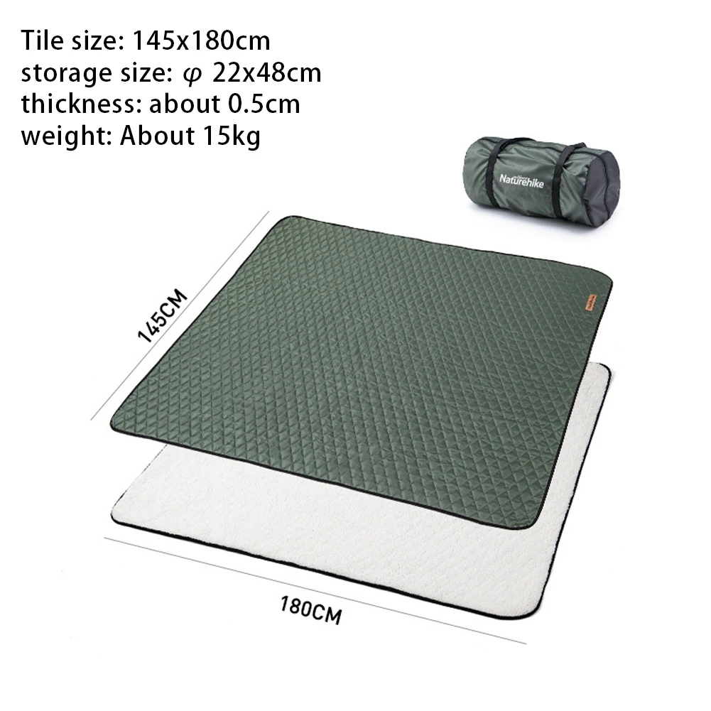 Outdoor Camping Cotton Wool Warm Moisture-Proof Pad Sleeping Mattress Waterproof Beach Mat Anti-sand Blanket Folding Cushion
Outdoor Camping Cotton Wool Warm Moisture-Proof Pad Sleeping Mattress Waterproof Beach Mat Anti-sand Blanket Folding Cushion