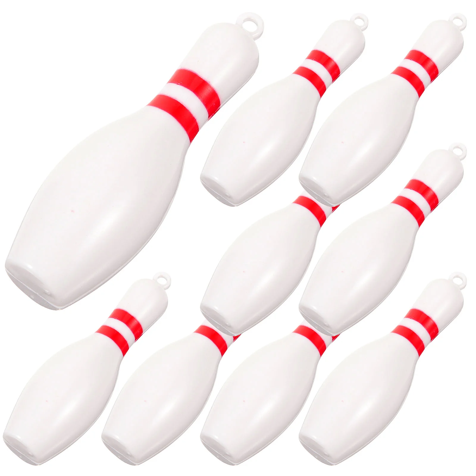 10 Pcs Mini Key Ring Small Keychain Bowling Pendant Sports Decor Exquisite White Abs Charm Child
10 Pcs Mini Key Ring Small Keychain Bowling Pendant Sports Decor Exquisite White Abs Charm Child