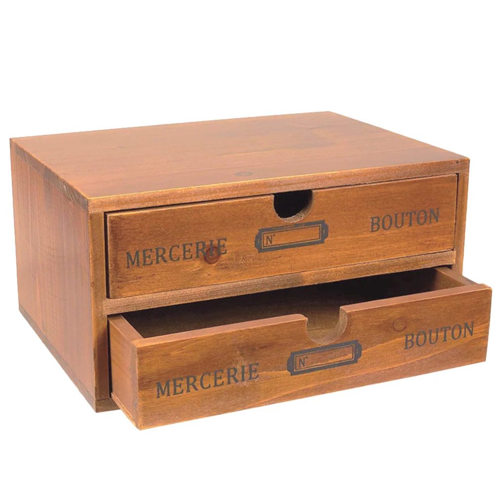 Stationery Desktop Makeup Organizer Storage Accessories Wooden Drawers Organizers
Stationery Desktop Makeup Organizer Storage Accessories Wooden Drawers Organizers