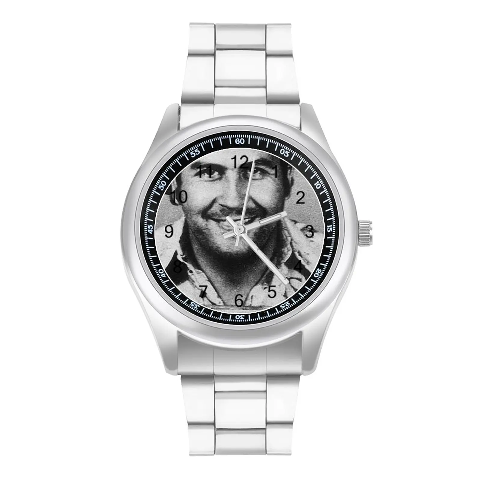 Pablo Escobar Smile Quartz Watch Narcos Gym Elegant Wrist Watch Stainless Design Cheap Man Wristwatch
Pablo Escobar Smile Quartz Watch Narcos Gym Elegant Wrist Watch Stainless Design Cheap Man Wristwatch