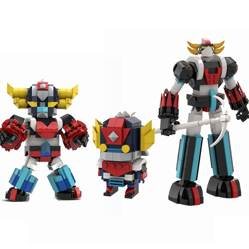 Buildmoc Ideas Creative Goldoraked UFO Robot Grendizer Space Mecha Robots Cartoon Figures Model Building Blocks Toys for Kids
Buildmoc Ideas Creative Goldoraked UFO Robot Grendizer Space Mecha Robots Cartoon Figures Model Building Blocks Toys for Kids