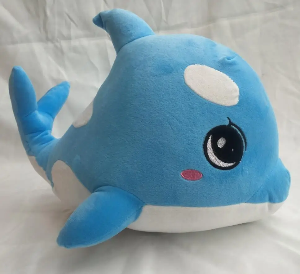 Candice guo cute plush toy lovely sea animal big eyes blue whale soft stuffed cushion pillow birthday Christmas gift 1pc
Candice guo cute plush toy lovely sea animal big eyes blue whale soft stuffed cushion pillow birthday Christmas gift 1pc
