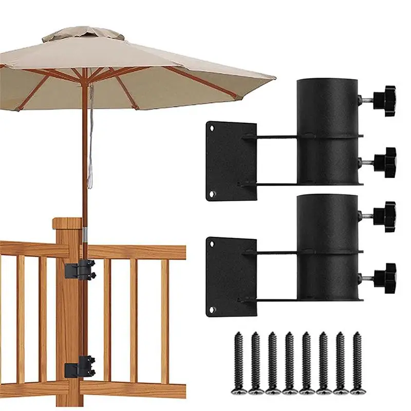 Umbrella Clamp 2pcs Garden Umbrella Bracket Attaches To The Fence Post Railing Bleachers Benches Tailgates And More
Umbrella Clamp 2pcs Garden Umbrella Bracket Attaches To The Fence Post Railing Bleachers Benches Tailgates And More