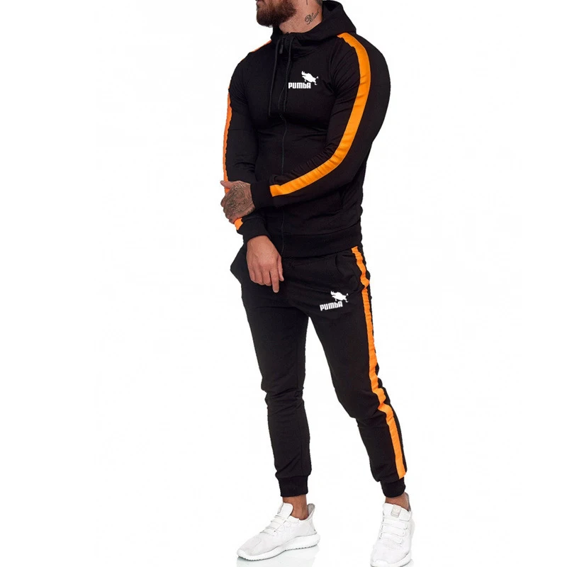 Spring and autumn new men's sports and leisure suits men's solid color cardigan hooded sweater pants suit
Spring and autumn new men's sports and leisure suits men's solid color cardigan hooded sweater pants suit