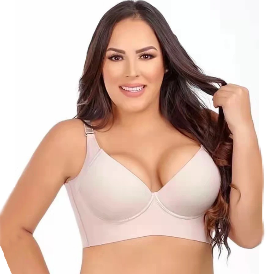 Big Size Cup Bra Bralette Full Coverage Push Up Bras Wireless Brassiere Comfortable Breast Underwear for Women Lingerie
Big Size Cup Bra Bralette Full Coverage Push Up Bras Wireless Brassiere Comfortable Breast Underwear for Women Lingerie