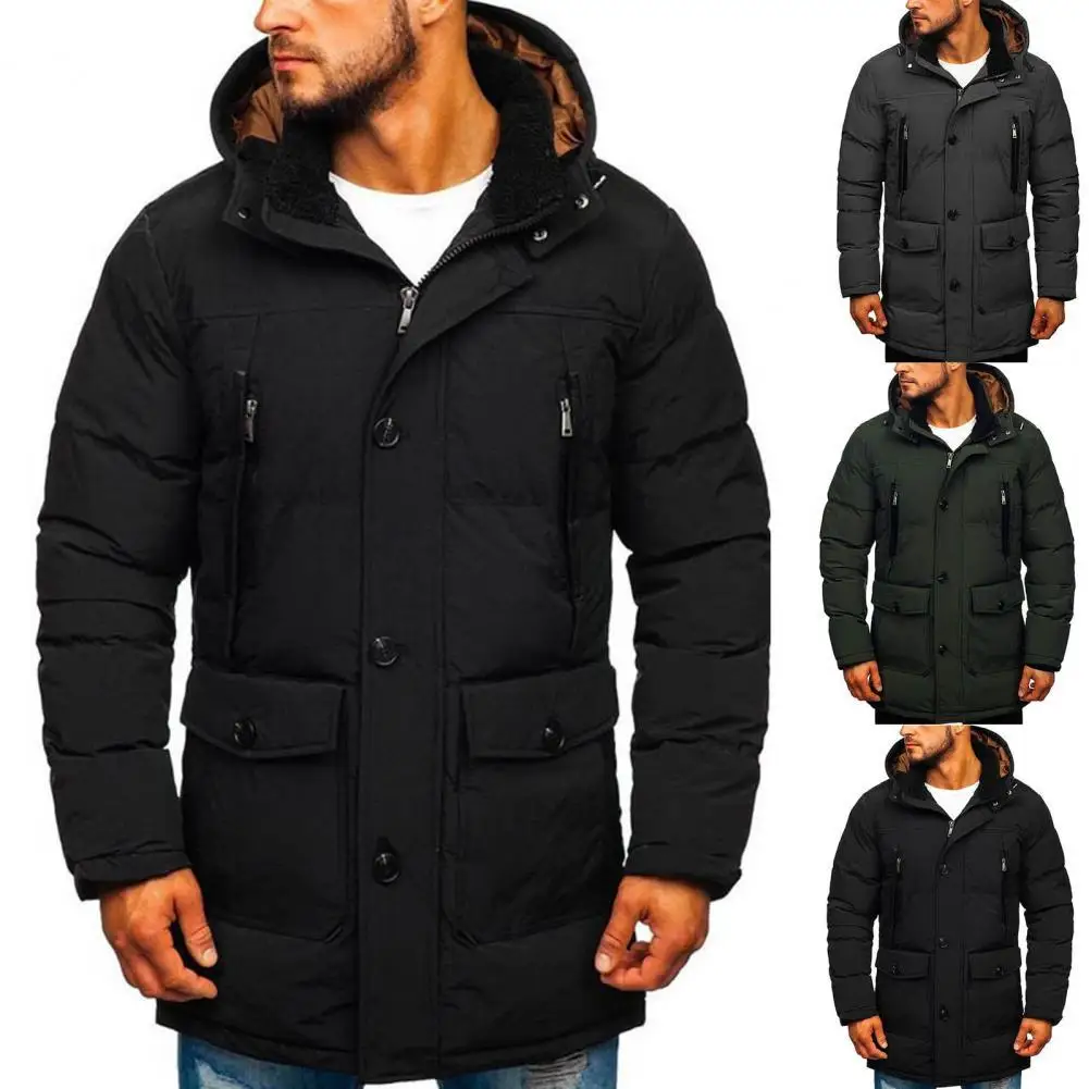 Unique Hooded Coats Keep Warmth Long Sleeve Streetwear Single Breasted Winter Coats
Unique Hooded Coats Keep Warmth Long Sleeve Streetwear Single Breasted Winter Coats