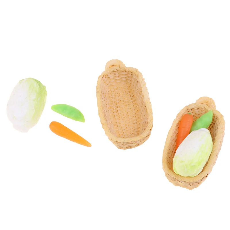 1 SET 1/12 Doll House Mini Simulation Carrots Vegetable Basket Radish Pod Cabbage Kitchen Decor Toy 
1 SET 1/12 Doll House Mini Simulation Carrots Vegetable Basket Radish Pod Cabbage Kitchen Decor Toy