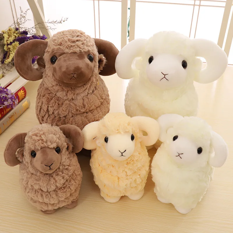 Lovely Simulation 3D Aries Plush Toys Stuffed Sheep Soft Doll Real Life Plush Sheep Toys For Children Baby Kids Gift
Lovely Simulation 3D Aries Plush Toys Stuffed Sheep Soft Doll Real Life Plush Sheep Toys For Children Baby Kids Gift