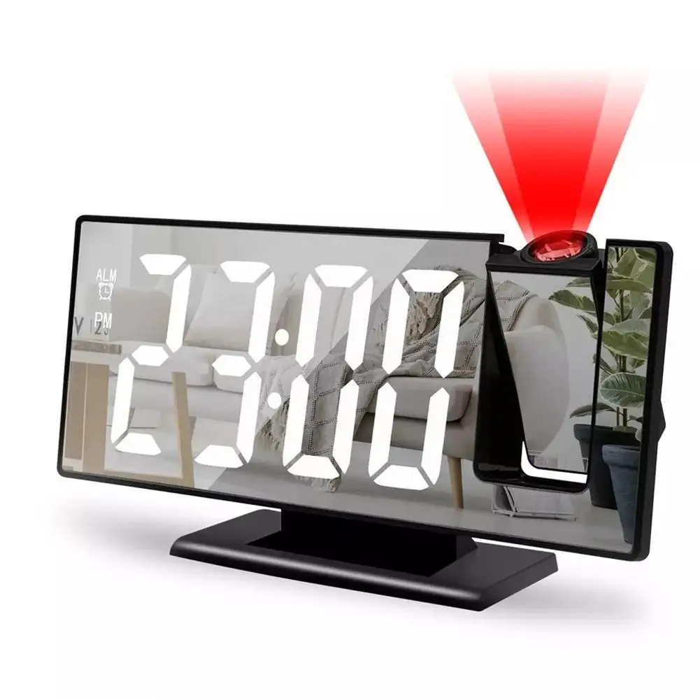 Digital Projection Can Easily And Clearly Read The Ceiling On Wall 3d Alarm Mirror Projection Or Led New Clock The Clo A7c1
Digital Projection Can Easily And Clearly Read The Ceiling On Wall 3d Alarm Mirror Projection Or Led New Clock The Clo A7c1