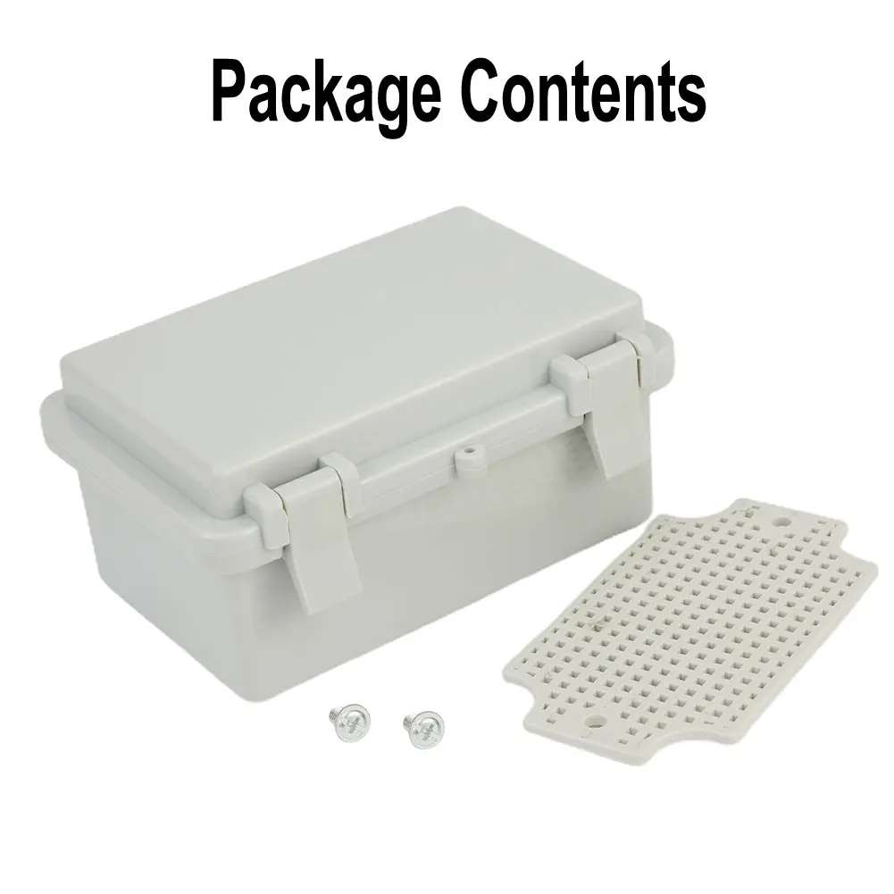 1 Pc Enclosure With Mounting Board Clear Hinged Lid IP67 Waterproof ABS Electrical Enclosure Case Junction Box Tools Accessories
1 Pc Enclosure With Mounting Board Clear Hinged Lid IP67 Waterproof ABS Electrical Enclosure Case Junction Box Tools Accessories