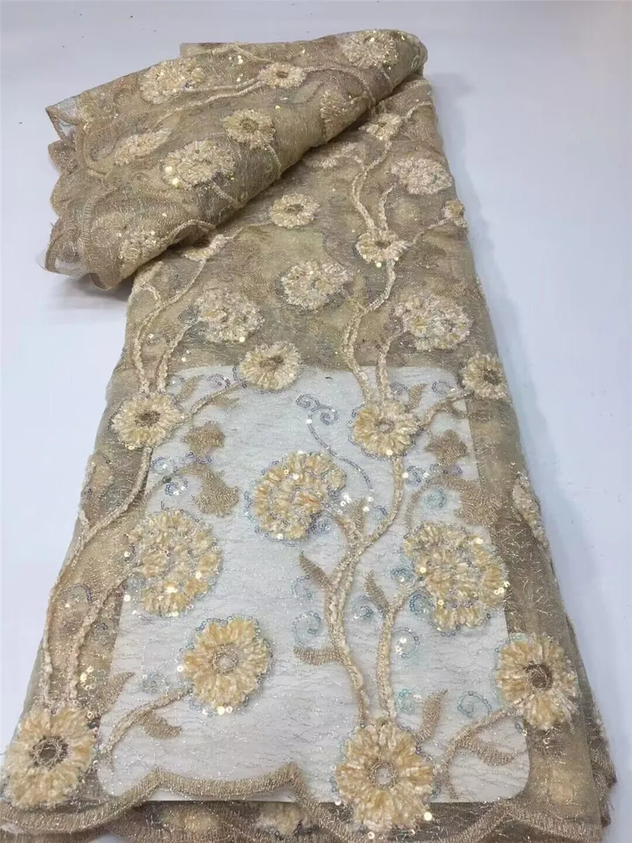 Latest African Tulle Lace Fabric With Sequins French Net Material Nigerian Embroidery Mesh Cloth Tissus Dentelle For Dress DN17
Latest African Tulle Lace Fabric With Sequins French Net Material Nigerian Embroidery Mesh Cloth Tissus Dentelle For Dress DN17