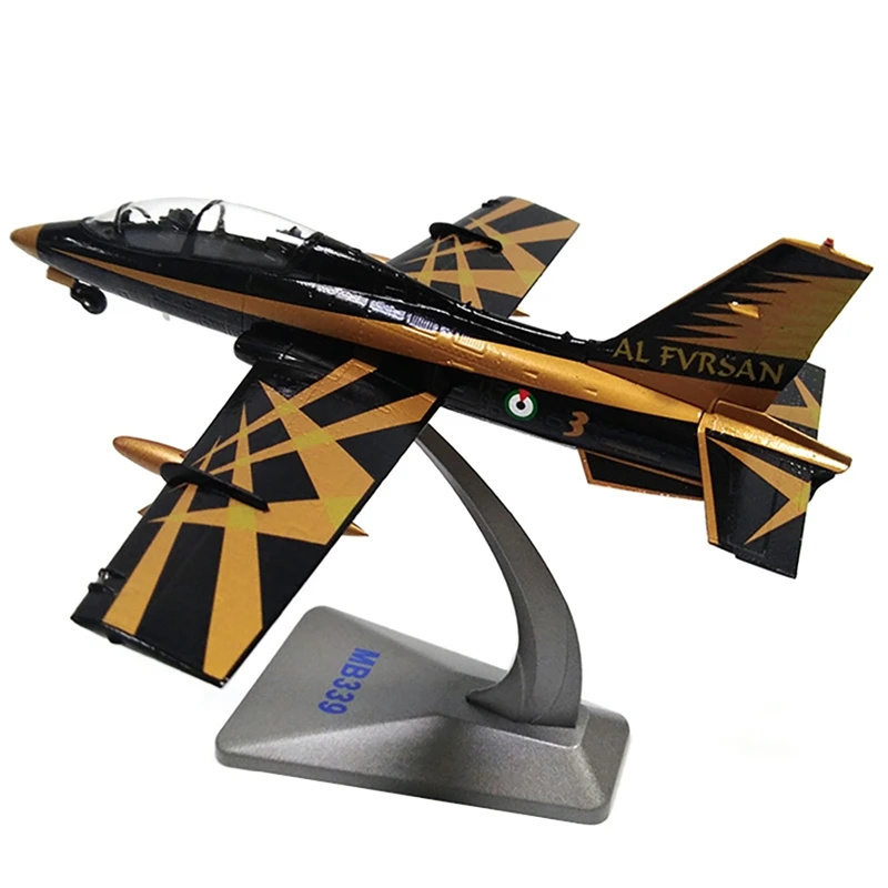 1:72 Simulation Alloy Die Cast Ltalian MB-339 Trainer Aircraft Plane With Stand Model Gift Collection
1:72 Simulation Alloy Die Cast Ltalian MB-339 Trainer Aircraft Plane With Stand Model Gift Collection