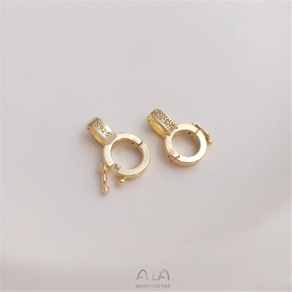 S925 universal pendant clasp, necklace clasp, handmade clasp, diy pearl jewelry clasp accessories
S925 universal pendant clasp, necklace clasp, handmade clasp, diy pearl jewelry clasp accessories