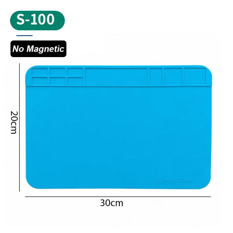 Термостойкий силиконовый коврик для пайки
Термостойкий силиконовый коврик для пайки