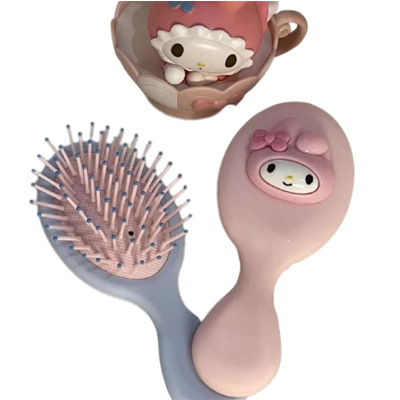 2pcs Kawaii Sanrios My Melody Cute Cartoon Combs Air Cushion Comb Portable Mini Student Dormitory Massage Comb Anti-static Salon
2pcs Kawaii Sanrios My Melody Cute Cartoon Combs Air Cushion Comb Portable Mini Student Dormitory Massage Comb Anti-static Salon