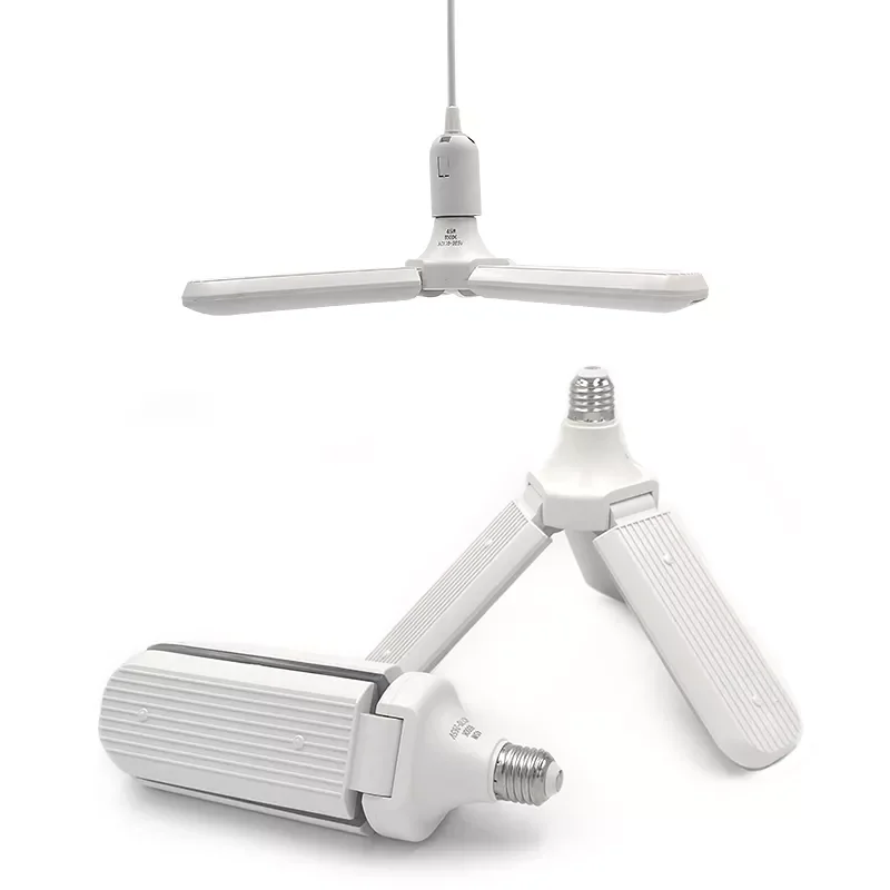 LED Bulb 45W E27 220V 110V 60W 30W Home Garage Energy Saving High Brightness Ceiling Lamp Foldable Fan Blade Adjustable Angle
LED Bulb 45W E27 220V 110V 60W 30W Home Garage Energy Saving High Brightness Ceiling Lamp Foldable Fan Blade Adjustable Angle
