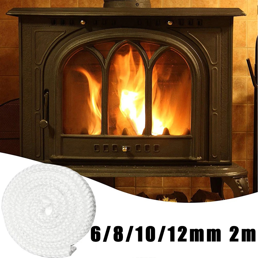 6/8/10/12mm Self-Adhesive Fiberglass Stove/Fire Rope Wood Burning Stove 2m Length Log Burner Door Seal Cord Replacement Gasket
6/8/10/12mm Self-Adhesive Fiberglass Stove/Fire Rope Wood Burning Stove 2m Length Log Burner Door Seal Cord Replacement Gasket