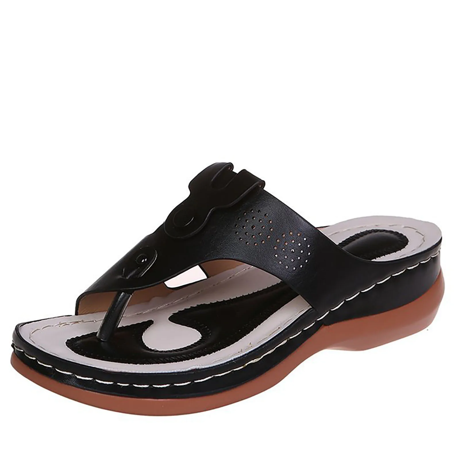 Women's Summer Flip Flops Sandals Arch Support High Increased Non-slip Sandals Suitable for Travel Indoor Outdoor
Women's Summer Flip Flops Sandals Arch Support High Increased Non-slip Sandals Suitable for Travel Indoor Outdoor