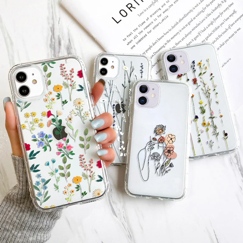 For iPhone 13 Flower Phone Case For iPhone 11 Phone Case For iPhone 14 12 13 Pro 13 12 Mini XS Max XR 7 8 Plus SE Transparent
For iPhone 13 Flower Phone Case For iPhone 11 Phone Case For iPhone 14 12 13 Pro 13 12 Mini XS Max XR 7 8 Plus SE Transparent