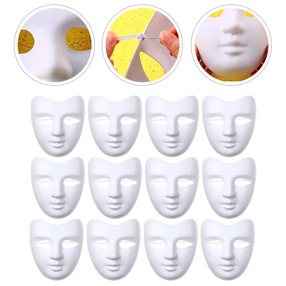 Blank Paper Handmade Masks DIY Masquerade Bulk Paintable Cosplay Fox Unfinished
Blank Paper Handmade Masks DIY Masquerade Bulk Paintable Cosplay Fox Unfinished