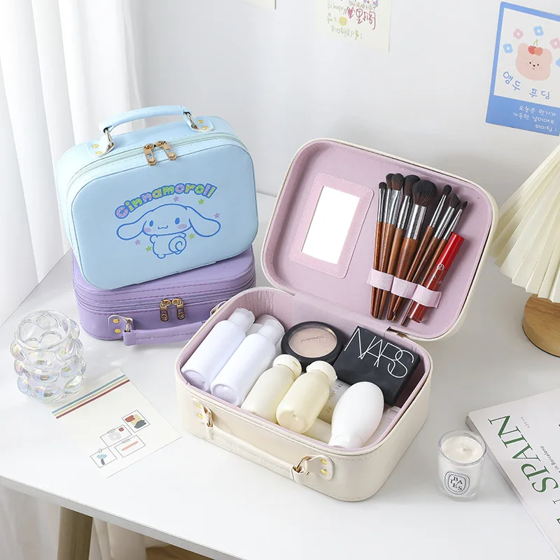 Sanrio Melody Hello Kitty Kuromi Handbag Girl Cute Cartoon Waterproof Makeup Bag Portable Travel Goods Bag Storage Box Gift
Sanrio Melody Hello Kitty Kuromi Handbag Girl Cute Cartoon Waterproof Makeup Bag Portable Travel Goods Bag Storage Box Gift