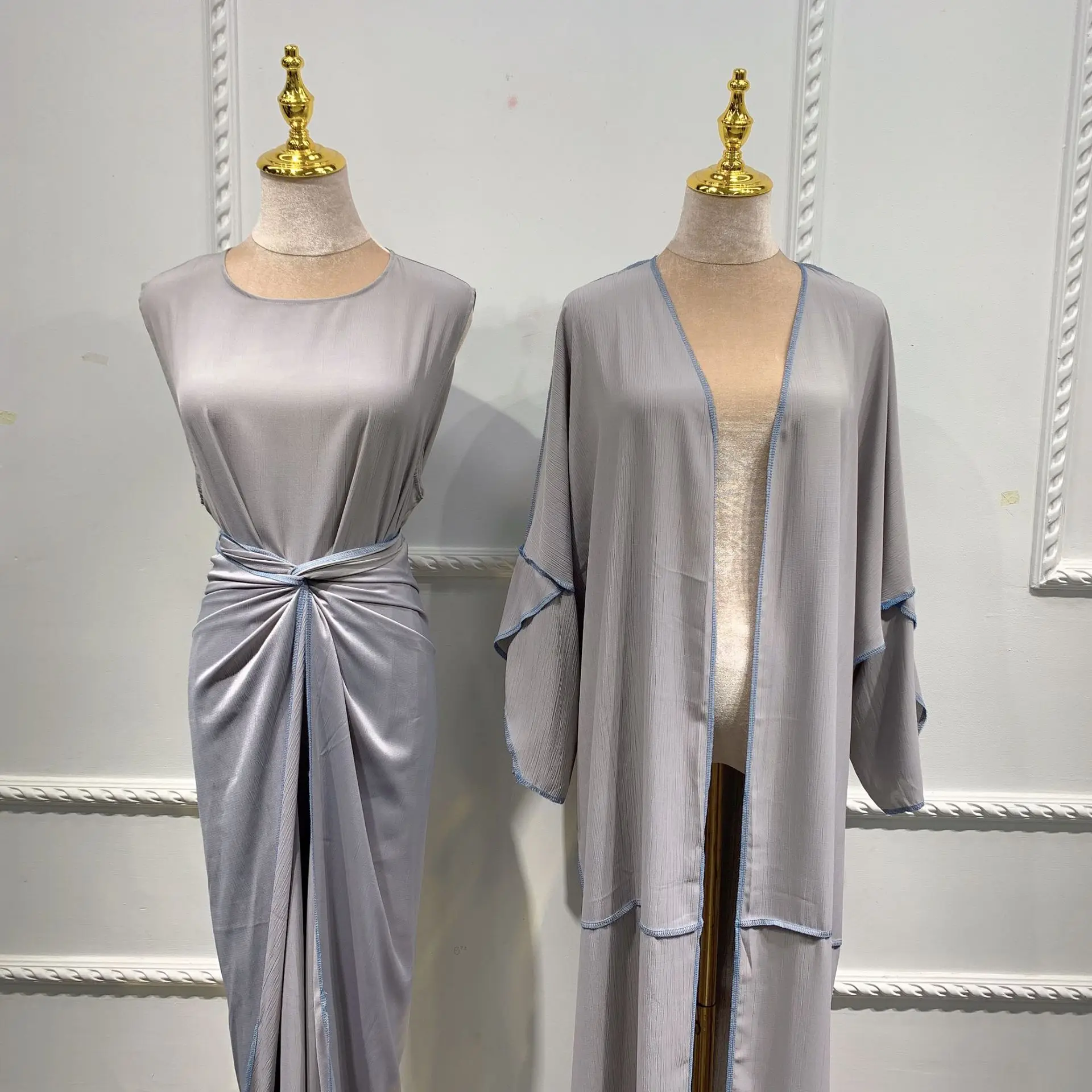 Wepbel Outfits Cardigan Outwear Abaya Robe Dress Ramadan Muslim Dress Women Shawl Skirt 3 Piece Sets Abaya Islamic Clothing
Wepbel Outfits Cardigan Outwear Abaya Robe Dress Ramadan Muslim Dress Women Shawl Skirt 3 Piece Sets Abaya Islamic Clothing