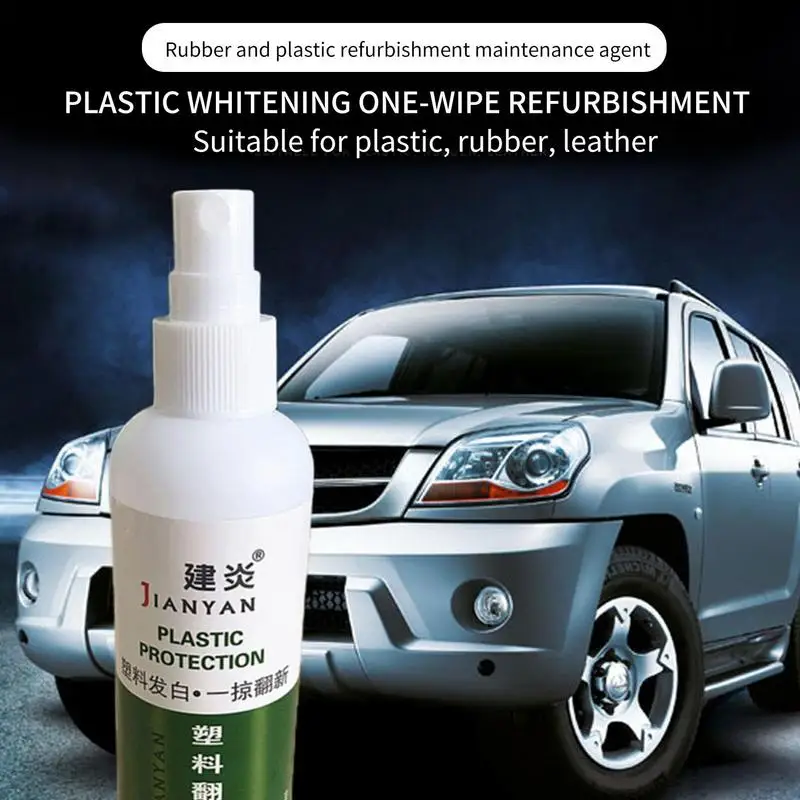 Plastic Renovator For Car Polish For Interior Exterior Trim Long-lasting Cleaner Agent Restore Cleaner Spray Accessories
Plastic Renovator For Car Polish For Interior Exterior Trim Long-lasting Cleaner Agent Restore Cleaner Spray Accessories