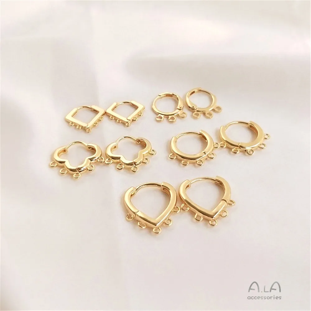 14K gold covered peach heart round earrings diy handmade earrings with dangling ring multi hanging tassel earrings jewelry
14K gold covered peach heart round earrings diy handmade earrings with dangling ring multi hanging tassel earrings jewelry