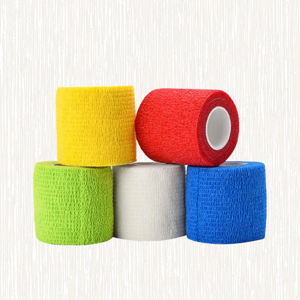 5 Rolls Colorful Simple Elastic Nonwovens Tape for Animal Cat
5 Rolls Colorful Simple Elastic Nonwovens Tape for Animal Cat