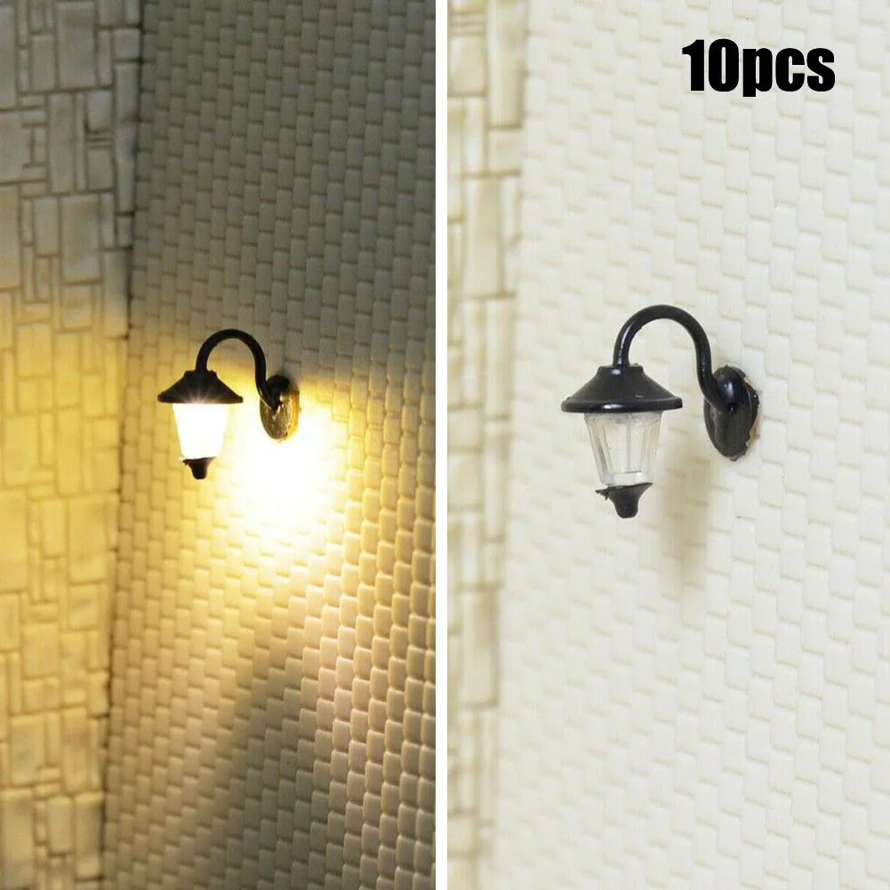 10pcs Complete Lamps Street Light Wall Lamps LED Street Lamps 1-Lamp For Building Set Warm White Outdoor Lighting
10pcs Complete Lamps Street Light Wall Lamps LED Street Lamps 1-Lamp For Building Set Warm White Outdoor Lighting