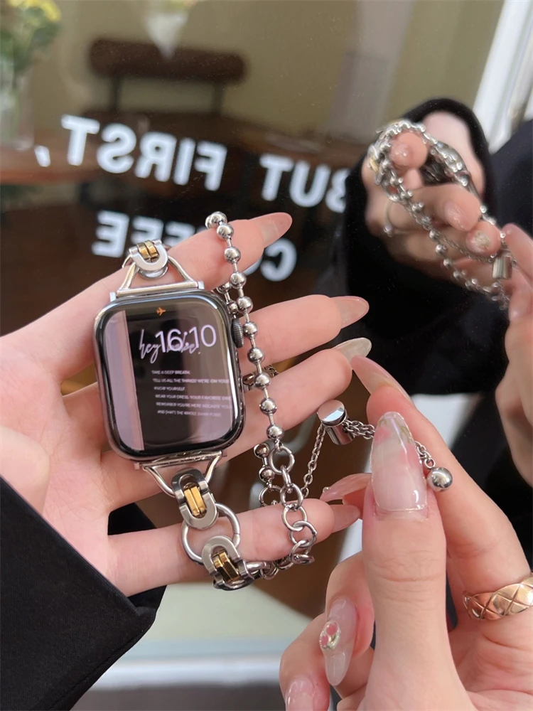 2022 Double Tour Metal Strap For Apple Watch Band 41MM 45mm 42mm 44mm Series 7 6 Se 5 4 3 2 For Iwatch 38mm 40mm Fashion Correa
2022 Double Tour Metal Strap For Apple Watch Band 41MM 45mm 42mm 44mm Series 7 6 Se 5 4 3 2 For Iwatch 38mm 40mm Fashion Correa