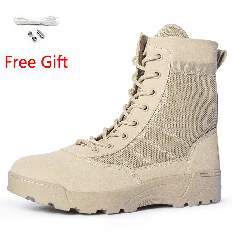 2022 Autumn New Mesh Breathable Men's Military Boots Desert Boots High-top Sneakers Men's Non-slip Work Shoes Men's Work Shoes
2022 Autumn New Mesh Breathable Men's Military Boots Desert Boots High-top Sneakers Men's Non-slip Work Shoes Men's Work Shoes