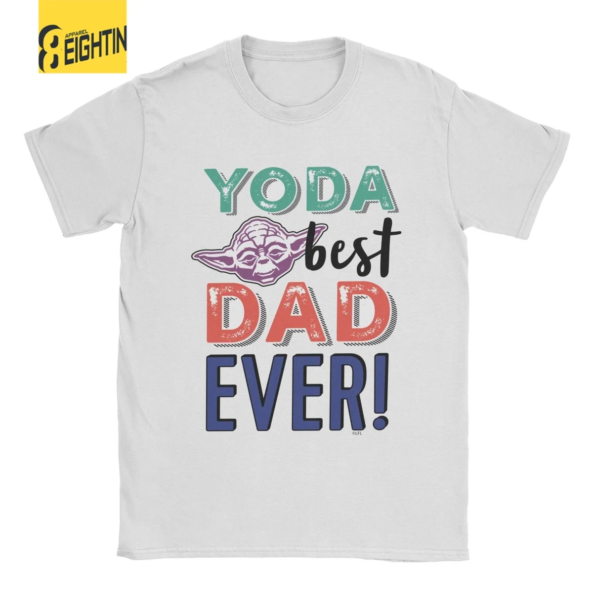 Disney Men Star War Yoda Best Dad Ever Tee Women T-Shirt O-Neck Printed Tshirt Female Harajuku Tops
Disney Men Star War Yoda Best Dad Ever Tee Women T-Shirt O-Neck Printed Tshirt Female Harajuku Tops