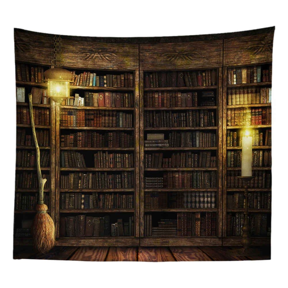 Vintage Wall Tapestry Bookshelf Hanging Cloth 150x200cm Living Room Bedroom Tapestry Home Decor Wall Rugs Dorm Decor Blanket
Vintage Wall Tapestry Bookshelf Hanging Cloth 150x200cm Living Room Bedroom Tapestry Home Decor Wall Rugs Dorm Decor Blanket