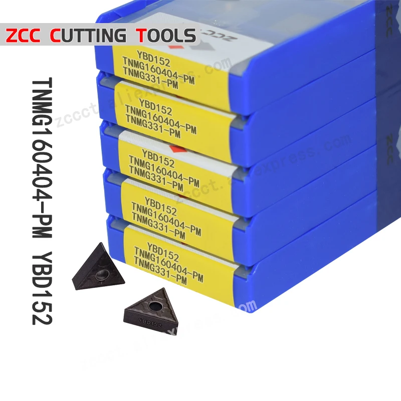 50pcs ZCC TNMG 160404 PM YBD152 Carbide Insert TNMG160404-PM Turning Tool Plate TNMG160404 Radius 0.4 For Cast Iron
50pcs ZCC TNMG 160404 PM YBD152 Carbide Insert TNMG160404-PM Turning Tool Plate TNMG160404 Radius 0.4 For Cast Iron