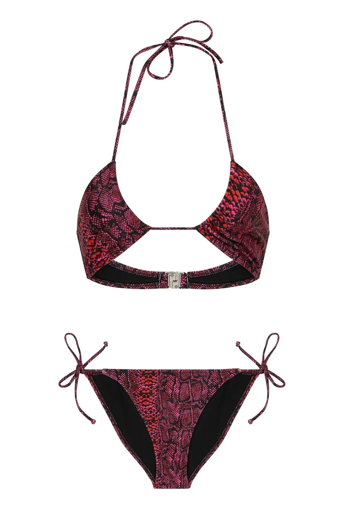 Women's Bikini Halter Neck Python Colored Bikini Set Swimwear Sexy Bikini 2022 New Push Up Bikini Set Suit Suit
Women's Bikini Halter Neck Python Colored Bikini Set Swimwear Sexy Bikini 2022 New Push Up Bikini Set Suit Suit