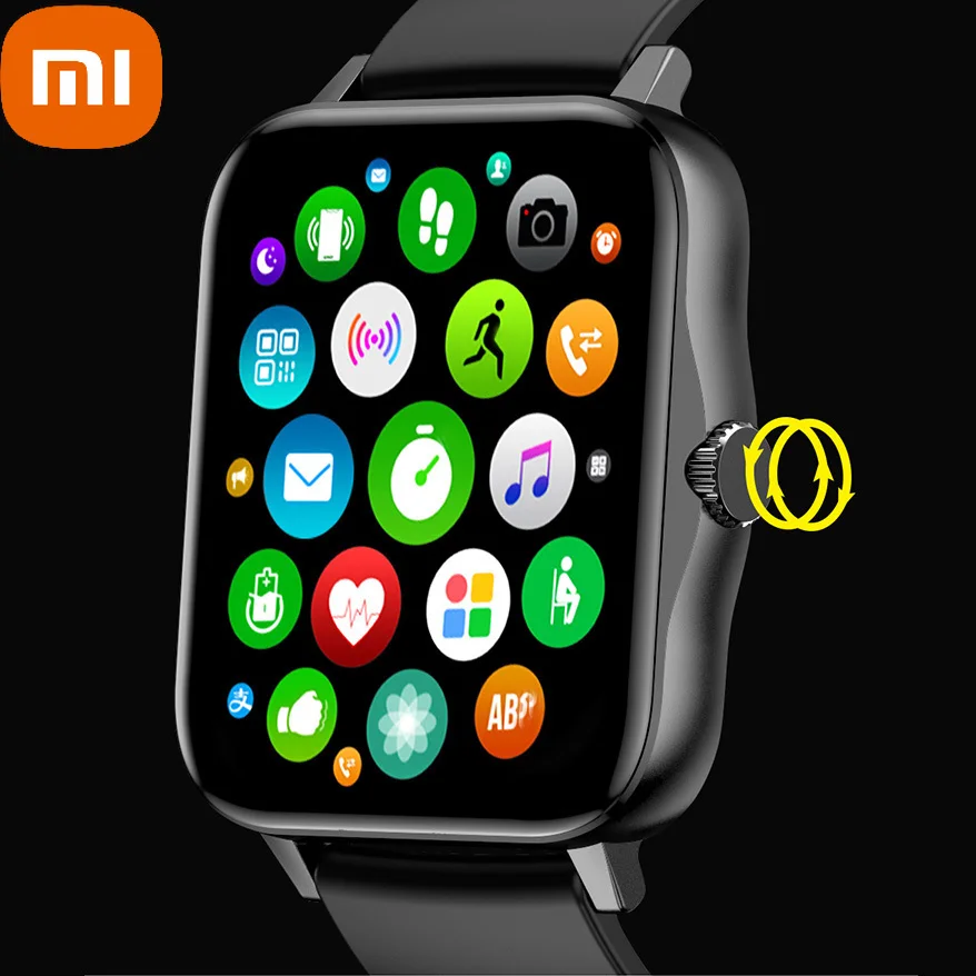 Смарт-часы Xiaomi для Huawei, Apple Phone, 1,75 дюйма, Android, мужские, IP68, водонепроницаемые, полностью сенсорные, мужские Смарт-часы с Bluetooth-вызовом
Смарт-часы Xiaomi для Huawei, Apple Phone, 1,75 дюйма, Android, мужские, IP68, водонепроницаемые, полностью сенсорные, мужские Смарт-часы с Bluetooth-вызовом