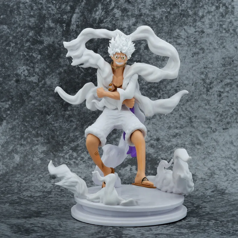 24cm Anime One Piece White Luffy Figure Sun God Nika Gear 5 Luffy PVC Action Figure Statue Collectible Model Doll Toys Boy Gifts
24cm Anime One Piece White Luffy Figure Sun God Nika Gear 5 Luffy PVC Action Figure Statue Collectible Model Doll Toys Boy Gifts