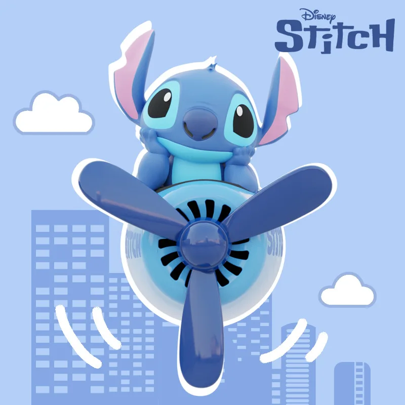 Disney Stitch автомобильный освежитель воздуха Микки маленький самолет диффузор для