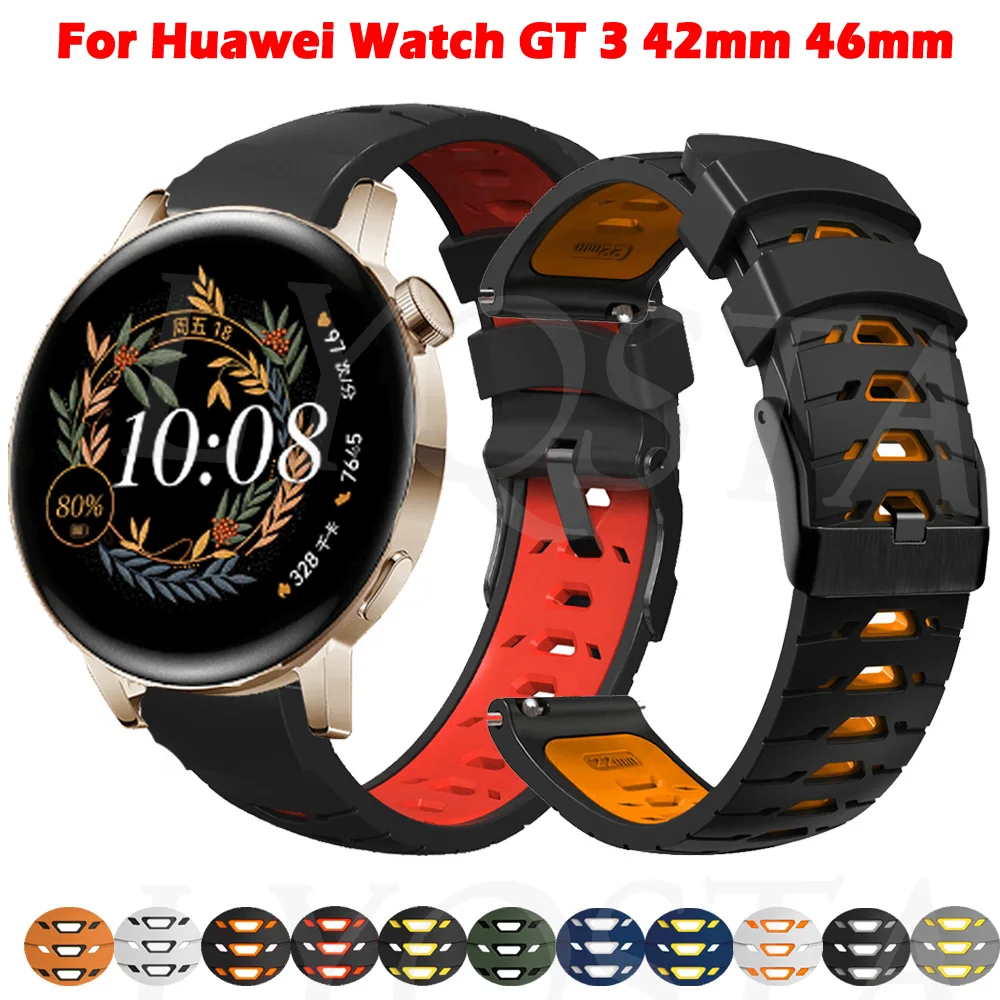 20 22mm Smart Watch Band For Huawei Watch GT3 GT 3 42 46mm Runner Bracelet Silicone Strap GT 2 GT2 Pro Watchband Replacement
20 22mm Smart Watch Band For Huawei Watch GT3 GT 3 42 46mm Runner Bracelet Silicone Strap GT 2 GT2 Pro Watchband Replacement